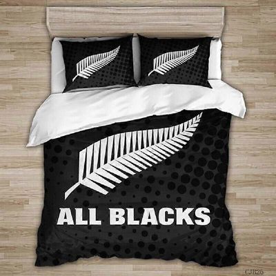 v4793 Lakanat ALL BLACKS DOONA COVER / COVER SET Lakanat IU4793 135x200cm 53x78in