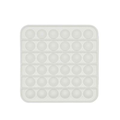 Bubble Pop Sensory Toy - Autismiin, Stressiin, Ahdistukseen - Lapset ja aikuiset (White Square)