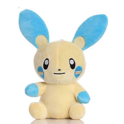 22cm Uusi Takara Tomy Anime Plusle Minun Pehmo Toy Doll Peluche Pehmeät pehmolelut Sarjakuvaeläimet Lelut Lahjat lapsille Lapset