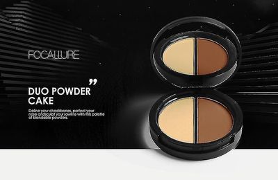 Dobbelt brug Highlighter Bronzer Shadow Palette Lysne Sæt|bronzers &Highlighters
