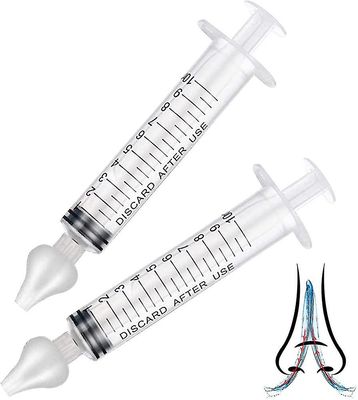 Xqday 2stk Mouche-baby Nasal Irrigator, Baby Nasal Aspirator, Baby MundSprøjte