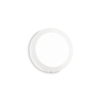 Ideal Lux Lighting Universal LED 1 Let Indendørs Medium Flush Lys hvid