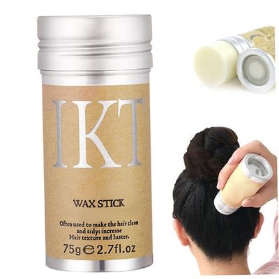 Hårvoks Stick, Profesjonell Broken Hair Shaping Gel Hairstylling Moisturising Voks Hair Finish Stick 75g
