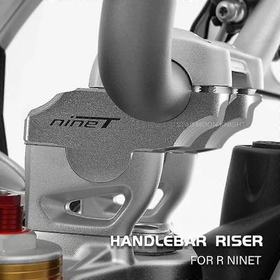Moottoripyörän ohjaustangon nousuputken vetokahvan puristimen pidennyssovitin Bmw R Ninet R Nine T Pure Rninet Scrambler Urban G / s 2014 - Musta -...