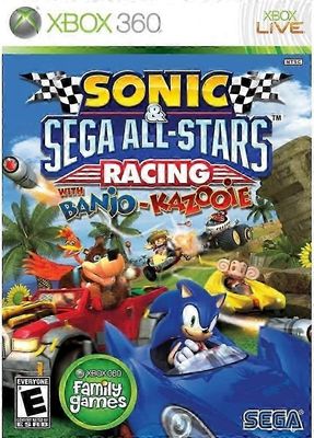 Sonic &; SEGA All-Star Racing Banjo Kazooie Xbox 360 -pelin kanssa