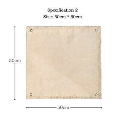 Brand pit mat brandsikker Camping Komfur Grill Mat Tæppe 50x50cm