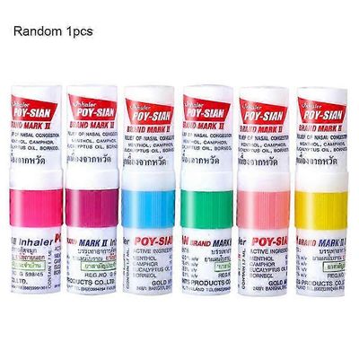 Thaimaa Kahdeksan kuolematonta putkea Nenä Virkistävä aivobaari Minttu tube Minttu putki Nukkumisenesto artefakti 6 kpl