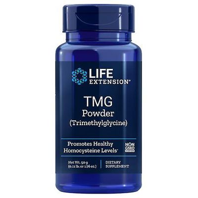 Life Extension Livsförlängning TMG, Pulver 50 gram (Förpackning med 1)