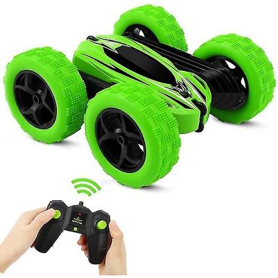 Fjernstyret bil, genopladelig Rc bil med fjernbetjening fjernbetjening buggy bil Grøn