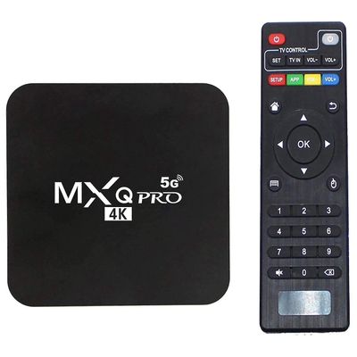 For Android TV-boks, 4K HDR streaming mediespiller,4GB Ram 32GB Rom Allwinner H3-kjerne Smart TV-boks EU-plugg