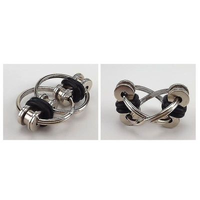 Mikasa Tri-spinner reducerer Stress-en Key Ring Fingerspids Legetøj for autistiske fingerspidser