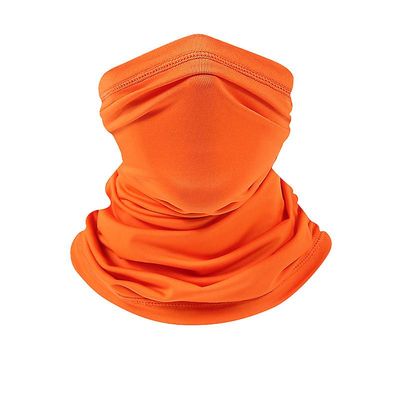 Solbeskyttelse Variabel Bib Neck Udendørs Ice Wire Riding Mask Mænd og kvinders tynde fiskehoved Cover Sports Magic Tørklæde orange