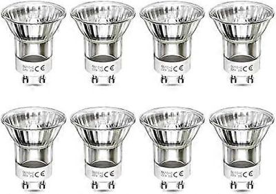 Mini GU10 halogeenilamput, 35W lämmin valkoinen 2700K himmennettävät heijastinpolttimot, jotka vastaavat 3W LED-lamppuja 360Lumenin verkkojännite H...