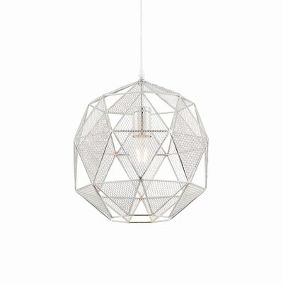 Endon Collection Lighting Armour 1 Let sfærisk vedhæng Krom plade, E27