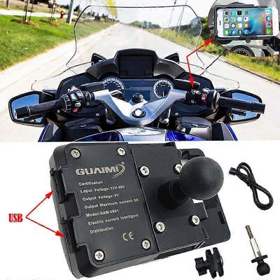 BMW R1200RT R1200 RT 2010-2017 R1250RT R1250 RT 2019 moottoripyörän USB-laturi matkapuhelimen pidike jalusta 40-63 tuumaa