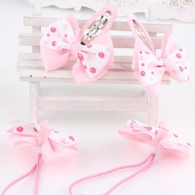 5stk Børns Baby Pige Sød Hårnål Sæt Bow Flower Hovedbeklædning Hårbøjle Hårklemme Til Børn Tiara Acessorio De Cabelo T