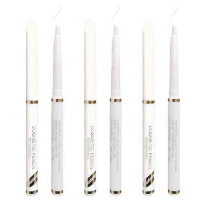 Kannettava parran täyttökynä vedenpitävä parta ääriviivat muotoilukynä miehille Valkoinen