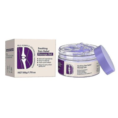 Nivelkipugeeli violetti geeli yhteisiin toimintoihin koko kehossa, rauhoittaa polvia, lannerangaa, niskaa, käsiä ja jalkoja 1pc