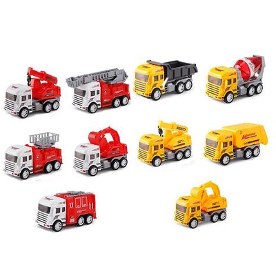 Ingeniørbil Minilegering Traktor Legetøj Dumper Mode Model Køretøj Pædagogisk legetøj til drenge børn