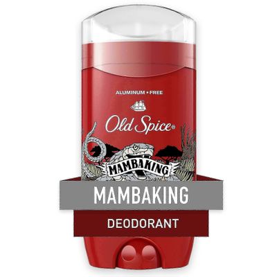 Old Spice Vanha maustedeodorantti miehille, alumiiniton, mambaking, 3 unssia