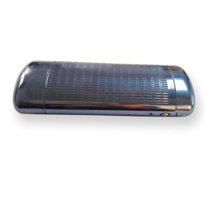 Aluminium Box Briller Box Metal Briller Case Portable Hard Shell Reading Briller Box Yo Blå