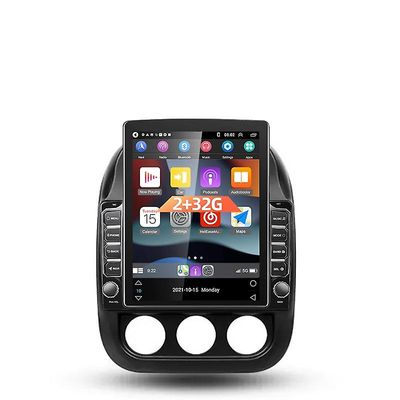 JIULUNET Jeep Compass 1 MK 2009-2015 Autoradio Multimedia Videosoitin Navigointistereot Tesla-tyyliin