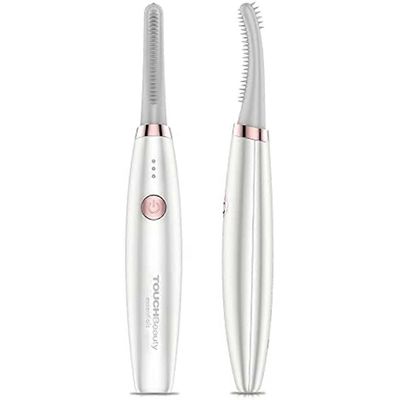 Lämmitetty ripsien taivutin TOUCHBeauty sähköinen ripsien taivutin USB ladattava ripsien taivutin 3 lämpötila-asetuksella Silikonikampa ripsien tai...