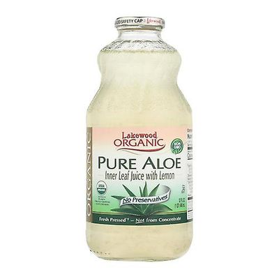 Lakewood Organic Organic Pure Aloe -mehu, 32 unssia (1 kpl pakkaus)