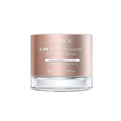 3-i-1 Tone Up Cream Whitening, solkrem, og Bb Cream, vanntett svettetett nikotinamid Tone-up Cream 1PCS