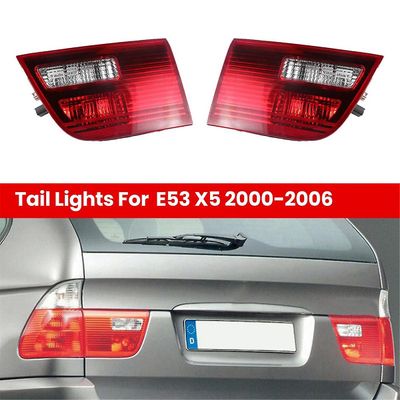 Auton sisäiset takavalot Jarruvalot E53 X5 2000-2006 ilman polttimoa jäljellä Punainen