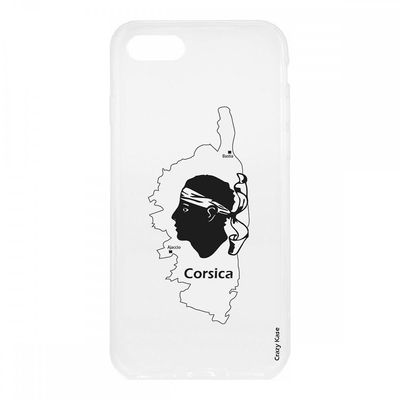 Crazy Kase Hull For Iphone Se (2020) I Soft Silicone, Korsikanske MoorHead