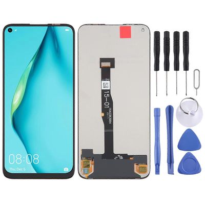 Hammasratas LCD-näyttö digitoijalla Täysi kokoonpano For Huawei P40 Lite