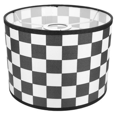 Ainutlaatuiset lampunvarjostimet kangaspäällinen kodin omistajille sisustussuunnittelijoille 22cm halkaisija x 17cm korkeus 1 setti Musta 22.00X22....