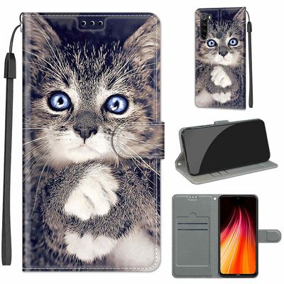 Foxdock Kompatibel med Xiaomi Redmi Note 8 Cat Mobile Case
