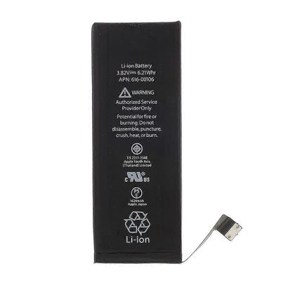 3.82V 1624mAh Li-ion-akun vaihto (ilman logoa) iPhone SE:lle (1. sukupolvi)