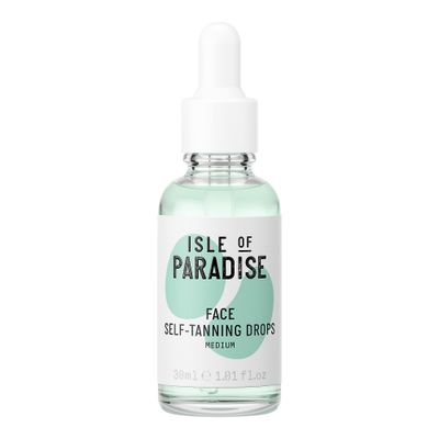 Self Tanning Face Drops Medium (30 ml) Legg Self Tanning Drops til hudpleie naturlige ingredienser & Vegan