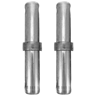 Telineiden liittimet Rautatelineiden liitäntä Rakentaminen Liikkuvuus Helppo asennus 2kpl Hopea 22.50X3.40X3.40CM