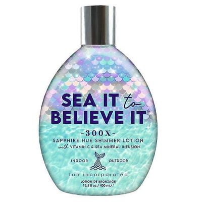 Tan Incorporated Sea It To Believe It Shimmer Tanning Lotion 400ml