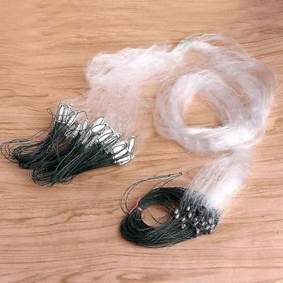 25m kalaverkko 3 kerrosta mesh nailonmonofilamenttia kestävät tarvikkeet kelluva ansa