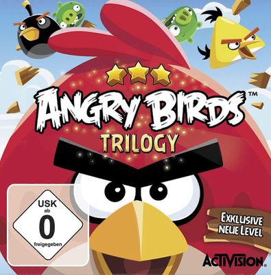 Nintendo Activision 3DS Angry Birds Trilogy - PAL - Uusi & Sealed