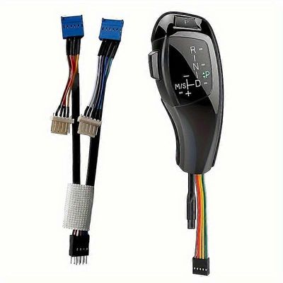 LHD-automaattinen vaihdekepin jälkiasennussarja autotarvikkeille malleihin BMW E90, E91, E93, E81, E82, E84, E87, E88, E89 Hiilikuitu Musta