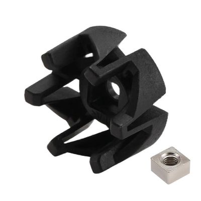 1 kpl muoviset akselin terän jalkaistuimen tehosekoittimen osat HR2003 HR2004 HR2006 HR2024 HR2027 Musta