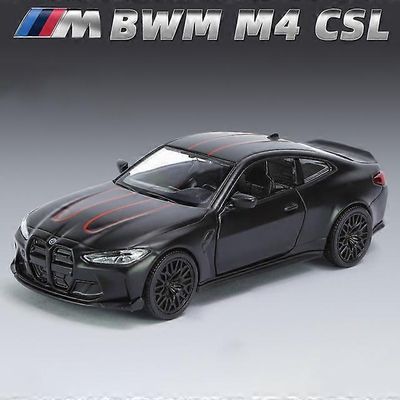 1:36 M3 E30 1987 911 Turbo Quattro M4 metallileluseos auton painevalut ja leluajoneuvot Automalli lapsille M4 CSL musta