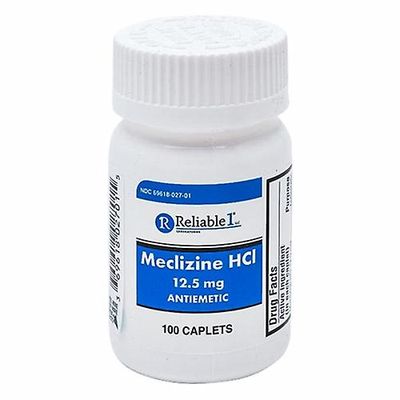 Reliable1 Luotettava1 Meklitsiini HCL,12,5 mg,100 kapselia (4 kpl pakkaus)