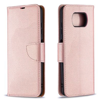 Gangxun Flip taske til Xiaomi Poco X3 Nfc Pink