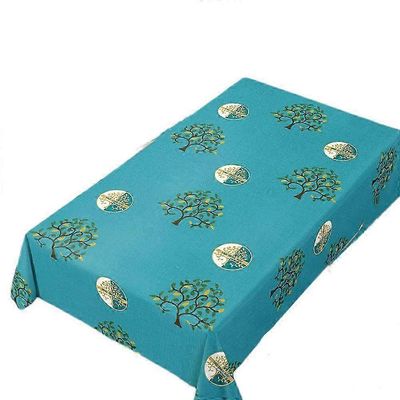 pöytäliina, raskas vinyyliöljyliina pöytäliina PVC vedenpitävä muovi pyyhittävä roiskesuojattu PVC-pöytäliina kevään ulkona retkeilypiknikille suor...