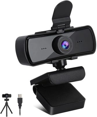 2k Hd Webcam med mikrofon, 1440p Full Hd webkamera Tilslut og afspil USB Webcam Streaming Webcam til studerendes videoopkald Online konferencespil ...
