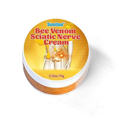 Sumifun Bee Venom -sarjan iskiashermon hoitovoide, pitkäaikainen istuminen, lihasten ja luiden väsymys, hierontavoide 1pc
