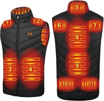 Uppvärmd För Kvinnor Storbritannien uppvärmd kroppsvärmare 3 justerbar temperatur elektrisk uppvärmd väst usb uppladdningsbar uppvärmd jacka fleece...