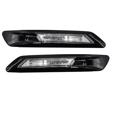 Bil Front Side Light Lys for 5-serie F10 F11 F18 2011 2012 2013 63137154168 63137154170 svart